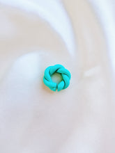 Load image into Gallery viewer, Colorful Clay Ear Cuff – turquoise