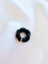 Load image into Gallery viewer, Colorful Clay Ear Cuff – black