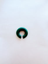 Load image into Gallery viewer, Colorful Clay Ear Cuff – emerald green