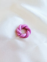 Load image into Gallery viewer, Colorful Clay Ear Cuff – pink