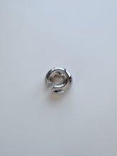 Load image into Gallery viewer, Silver Halo Ear Cuff