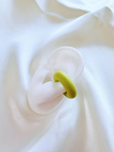 Load image into Gallery viewer, Colorful Clay Ear Cuff – neon yellow