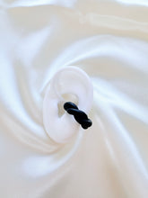 Load image into Gallery viewer, Colorful Clay Ear Cuff – black