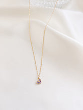 Load image into Gallery viewer, Pavé Dainty Heart Necklace