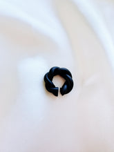 Load image into Gallery viewer, Colorful Clay Ear Cuff – black
