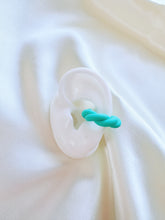 Load image into Gallery viewer, Colorful Clay Ear Cuff – turquoise