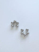 Load image into Gallery viewer, Silver Bubble Ear Cuff