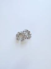 Load image into Gallery viewer, Silver Twist Ear Cuff