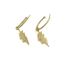 Load image into Gallery viewer, Lightning bolt Earrings